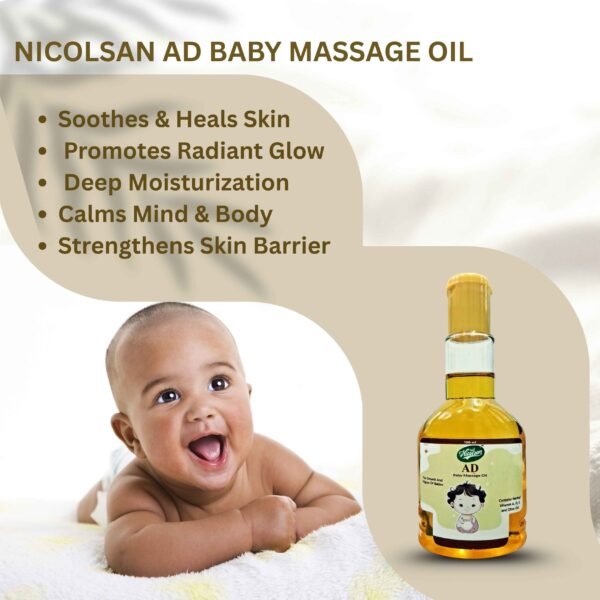 Nicolson AD Baby Massage Oil
