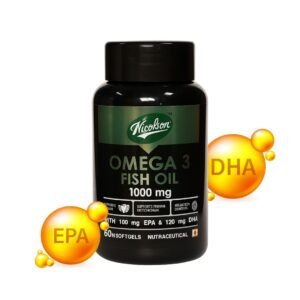 Nicolson Omega 3 Fish Oil Capsules