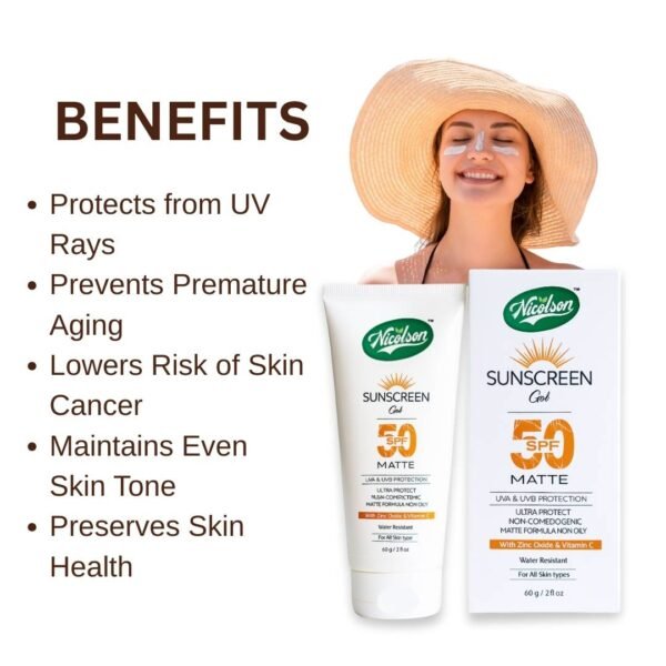 Nicolson Sunscreen Benefits