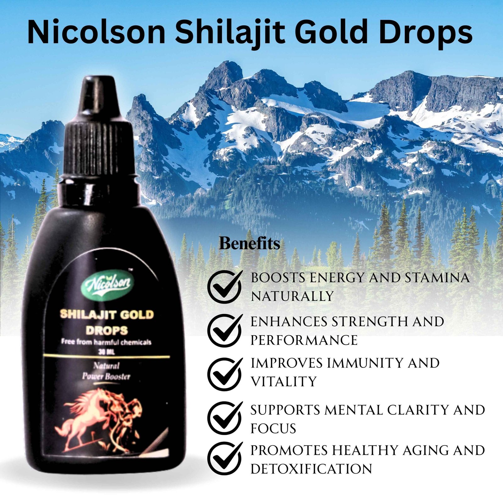 Nicolson Shilajit Gold Drop