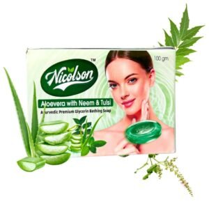 Nicolson Aloevera with Neem & Tulsi Soap