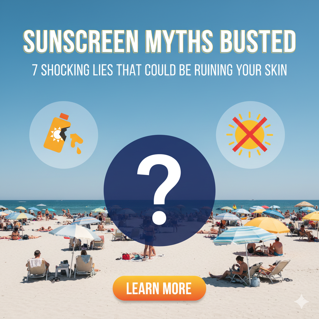 Sunscreen myths busted