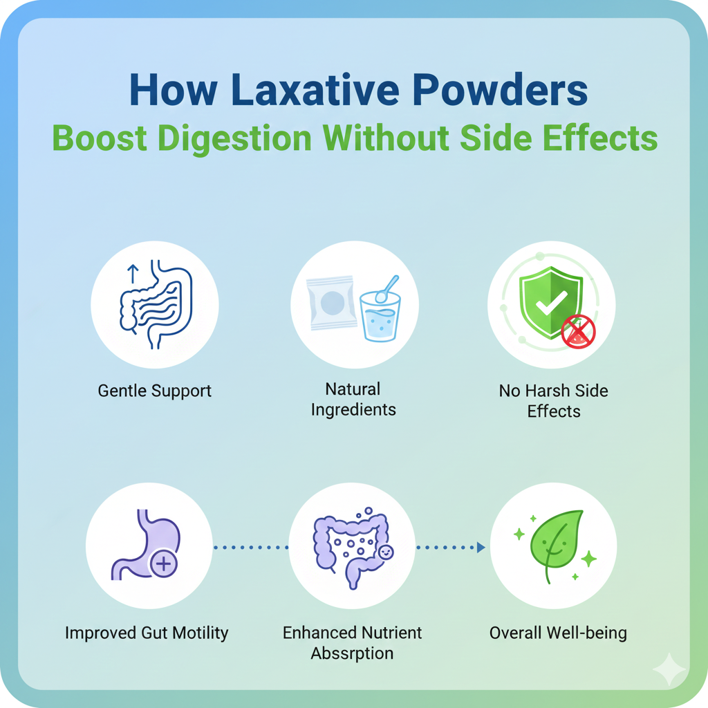 laxative powders boost digestion